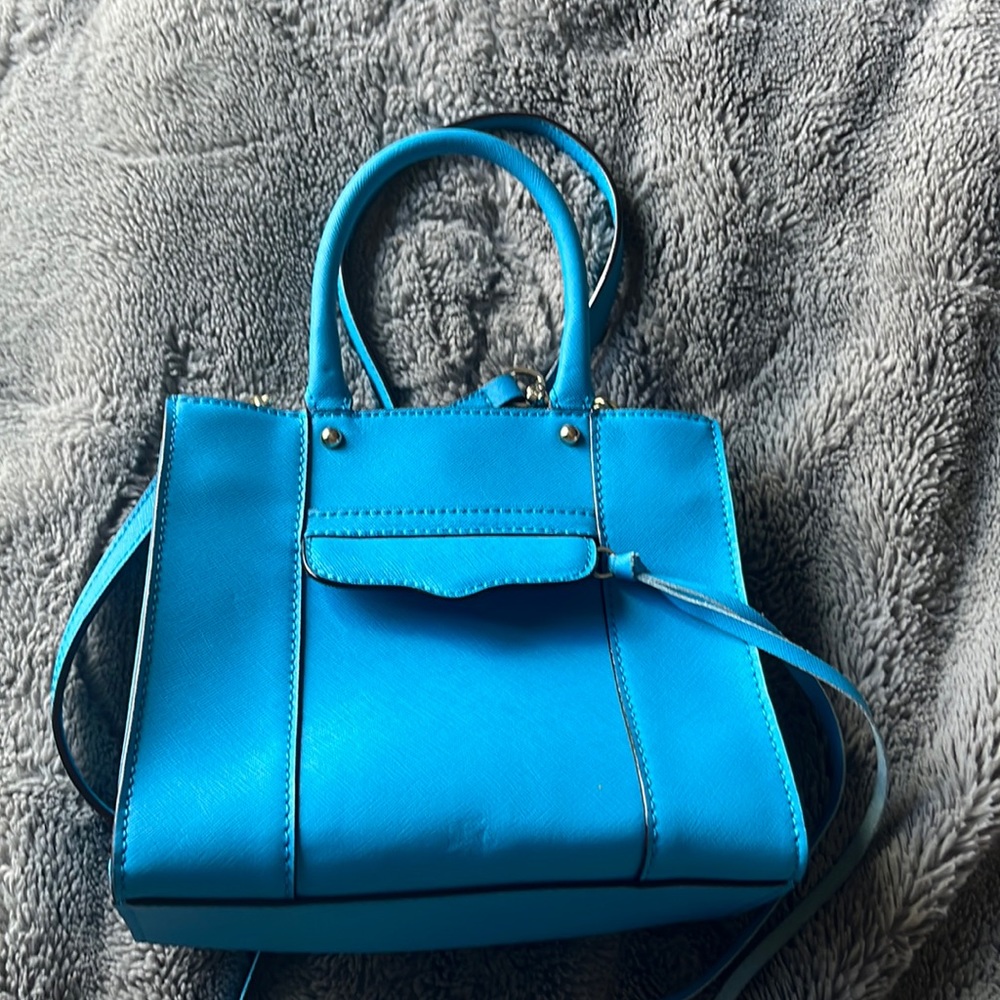 Really cute turquoise mini bag